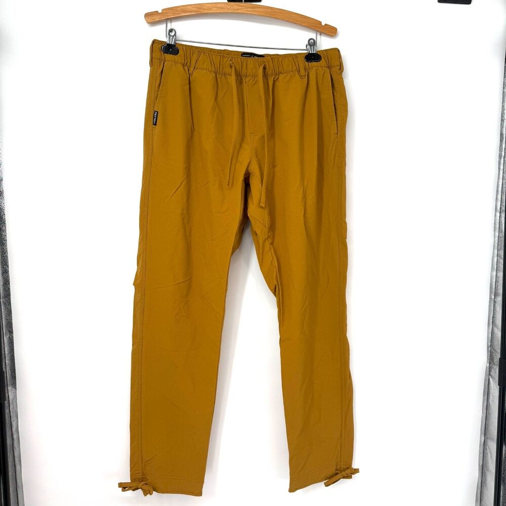 Coalatree Trailhead Adventure Pants Mens Tan Brown Ripstop Stretch Outdoors XXL